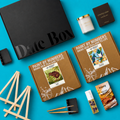 Painted With Love Kererū and Kiwi paint by numbers date box for couples