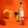 Peach Please cocktail and mocktail kit with chilli salt rim